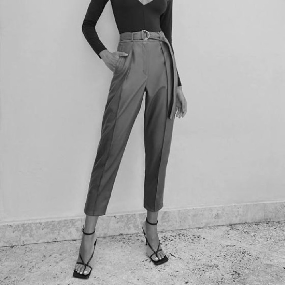 Aritzia Vegan Leather Pants